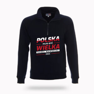 Bluza „Polska Musi Być Wielka” - Granatowa