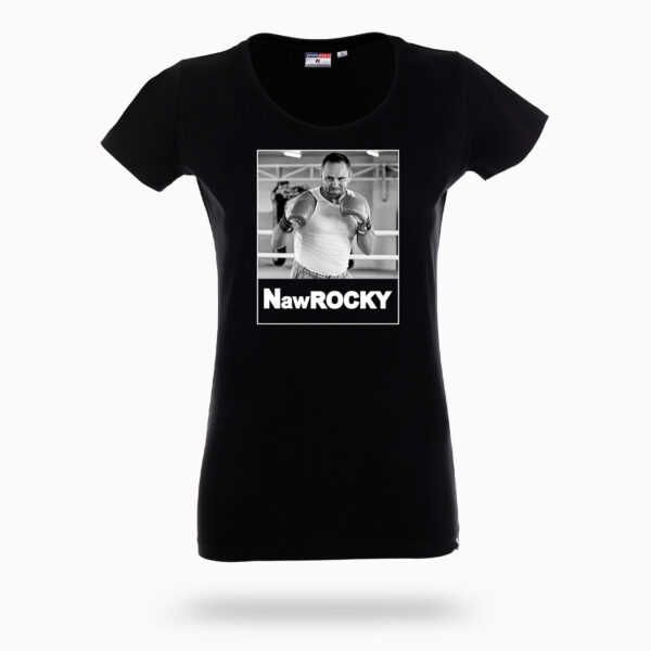 Koszulka T-SHIRT NawROCKY - Czarna