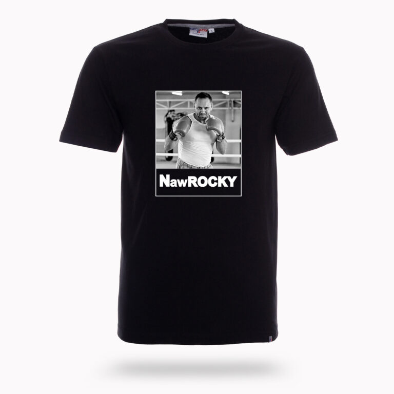 Koszulka T-SHIRT NawROCKY - Czarna